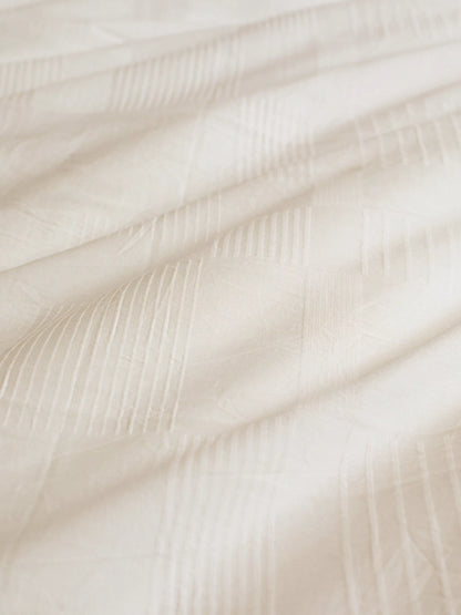 100% natural cotton 4-piece bedding-Large checkered pattern