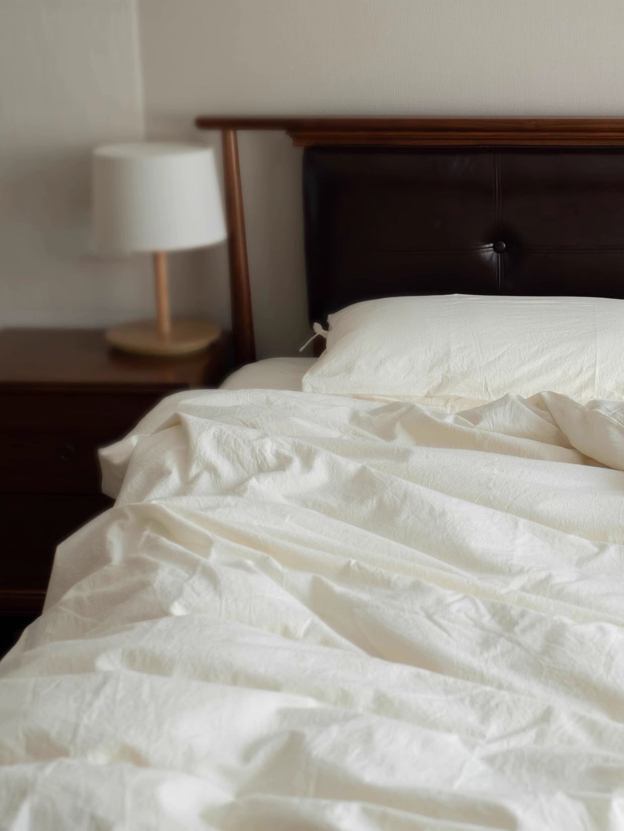 100% natural cotton 4-piece bedding- plain color