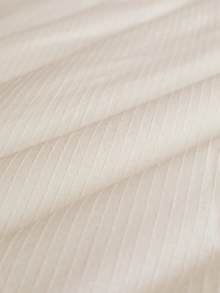 100% natural cotton 4-piece bedding-Small checkered pattern